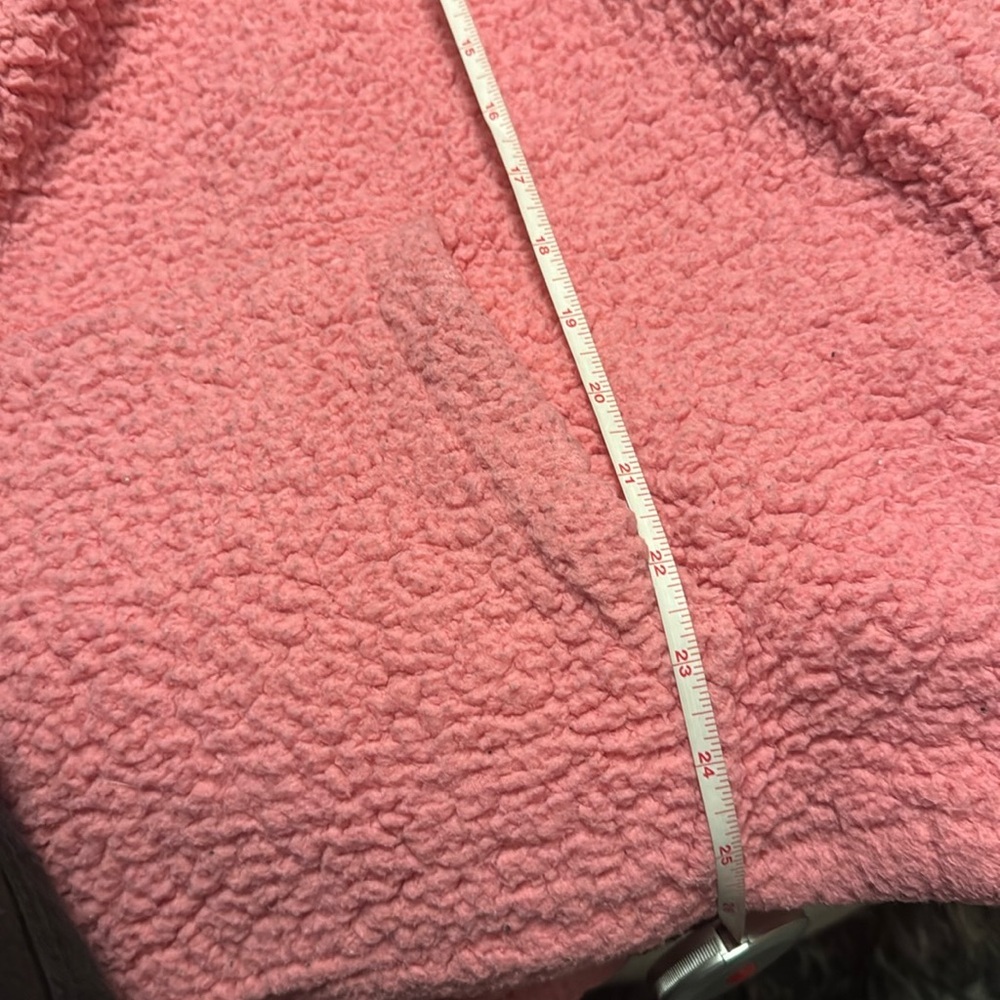Victoria’s Secret PINK pink Sherpa Quarter-Zip Pullover - Picture 10 of 13